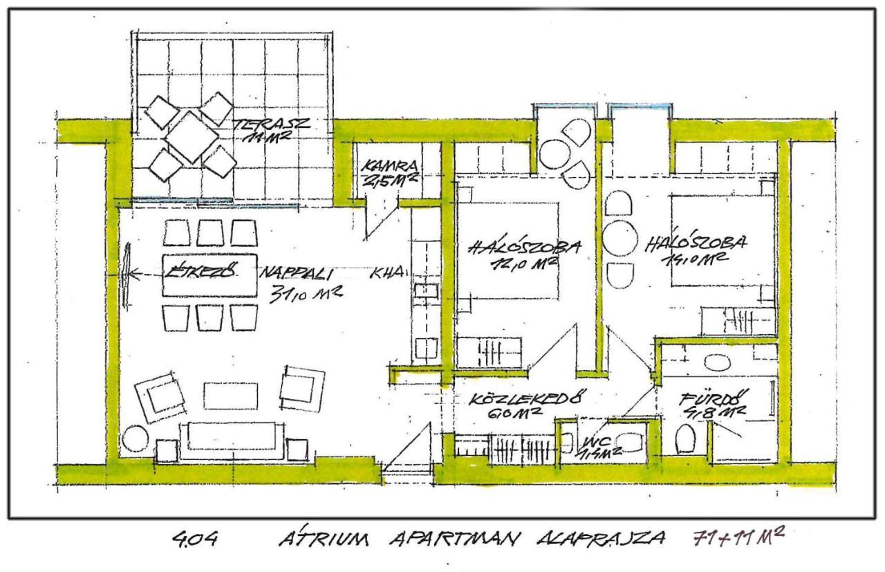 Atrium Apartman Hévíz - new&modern Heviz Exterior foto